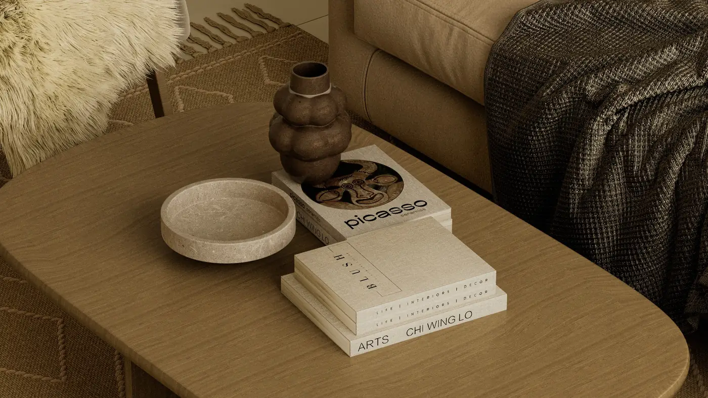 Shoji Living styling detail