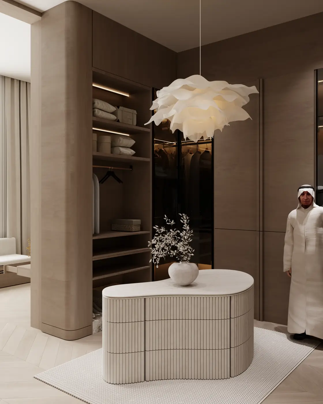 The Quiet Suite interior